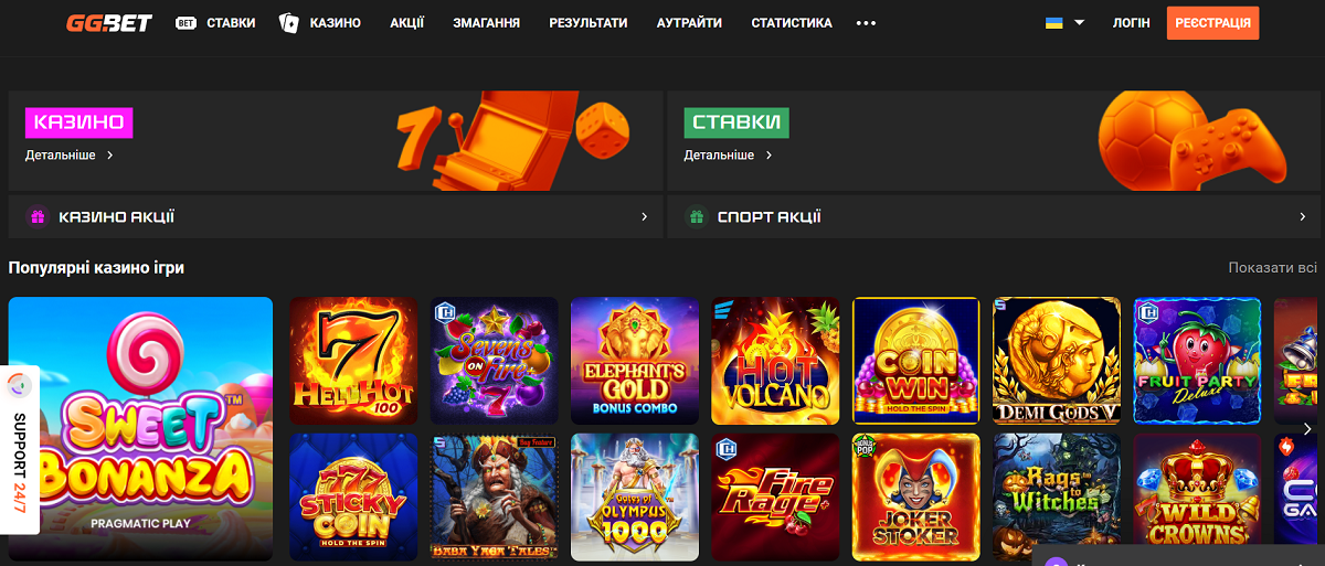 GGBet casino